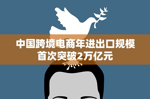 中国跨境电商年进出口规模首次突破2万亿元