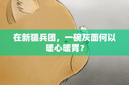在新疆兵团，一碗灰面何以暖心暖胃？