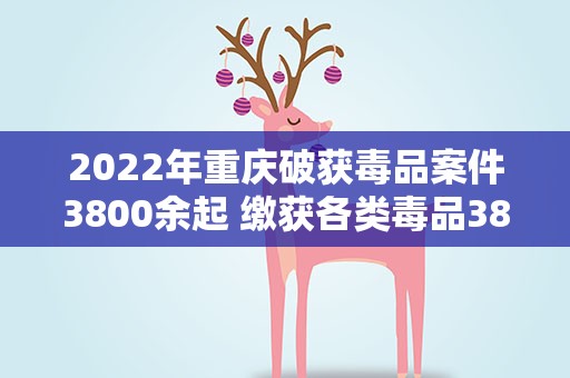 2022年重庆破获毒品案件3800余起 缴获各类毒品380公斤