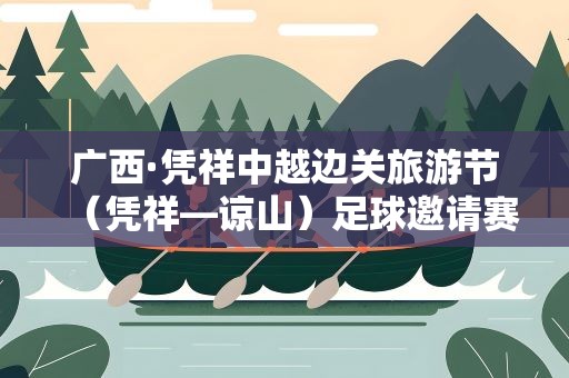 广西·凭祥中越边关旅游节（凭祥—谅山）足球邀请赛开赛
