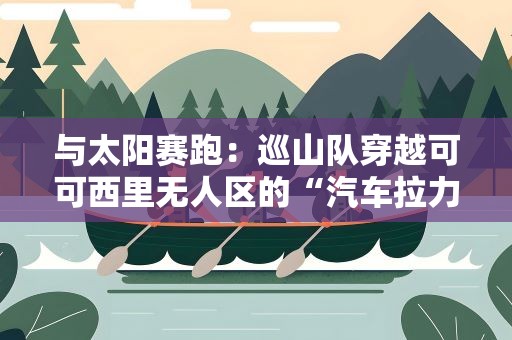 与太阳赛跑：巡山队穿越可可西里无人区的“汽车拉力赛”