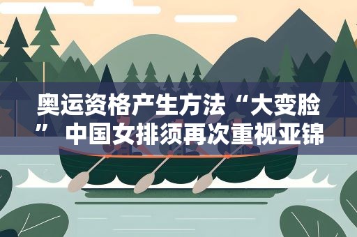 奥运资格产生方法“大变脸” 中国女排须再次重视亚锦赛