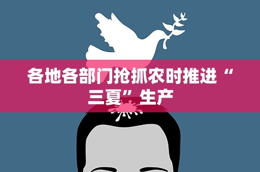 各地各部门抢抓农时推进“三夏”生产