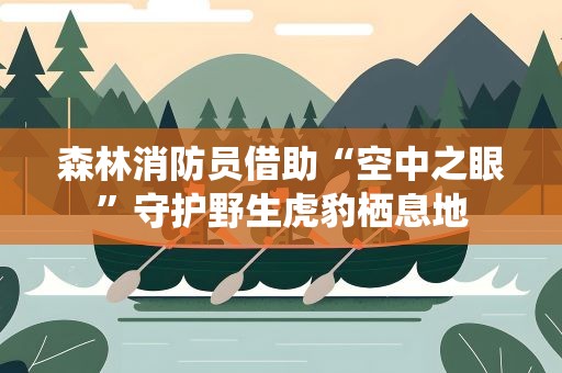 森林消防员借助“空中之眼”守护野生虎豹栖息地