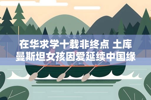 在华求学十载非终点 土库曼斯坦女孩因爱延续中国缘