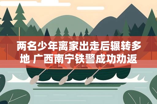 两名少年离家出走后辗转多地 广西南宁铁警成功劝返