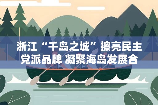 浙江“千岛之城”擦亮民主党派品牌 凝聚海岛发展合力