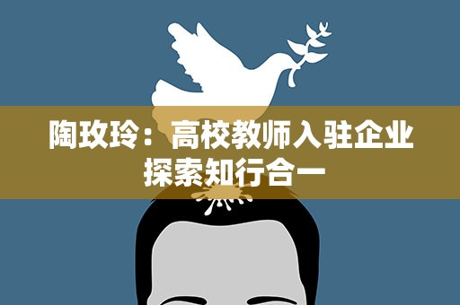 陶玫玲：高校教师入驻企业 探索知行合一