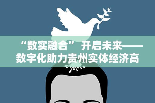 “数实融合” 开启未来——数字化助力贵州实体经济高质量发展观察