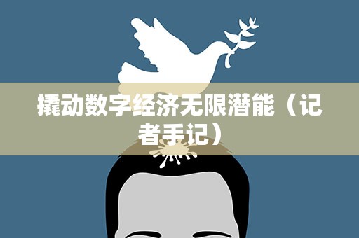 撬动数字经济无限潜能（记者手记）
