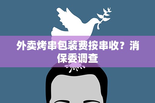 外卖烤串包装费按串收？消保委调查