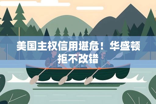 美国主权信用堪危！华盛顿拒不改错