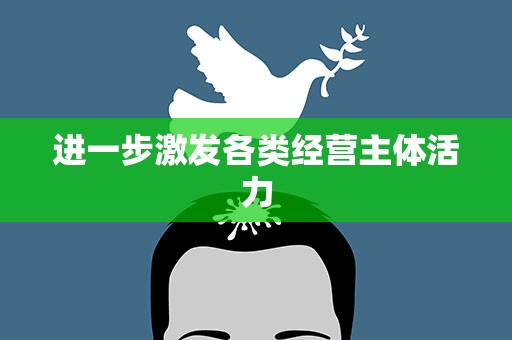 进一步激发各类经营主体活力