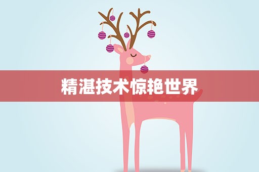 精湛技术惊艳世界
