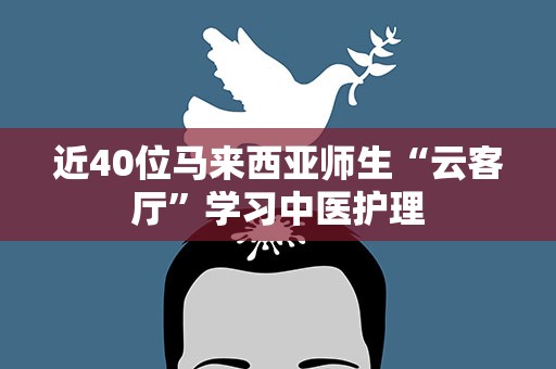 近40位马来西亚师生“云客厅”学习中医护理