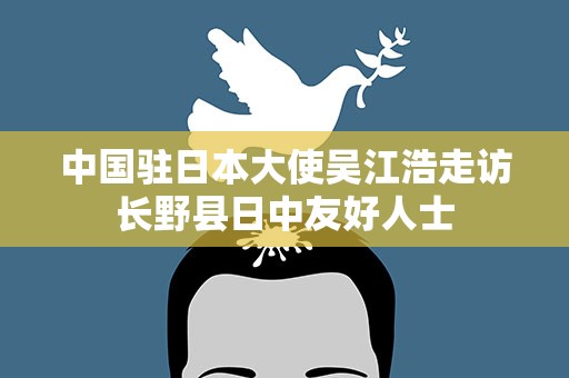 中国驻日本大使吴江浩走访长野县日中友好人士