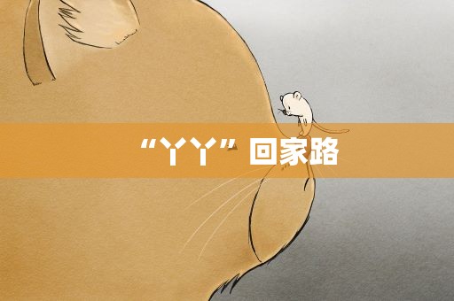 “丫丫”回家路