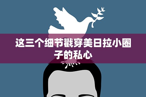 这三个细节戳穿美日拉小圈子的私心