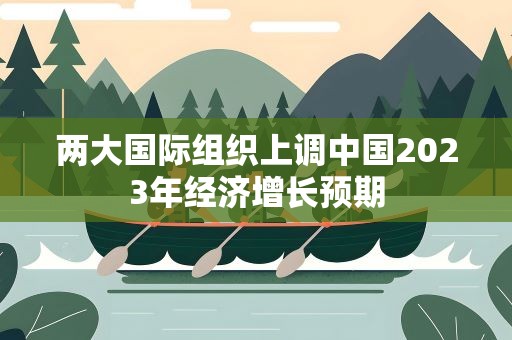 两大国际组织上调中国2023年经济增长预期