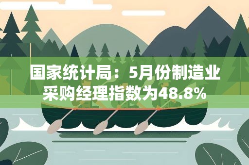 国家统计局：5月份制造业采购经理指数为48.8%