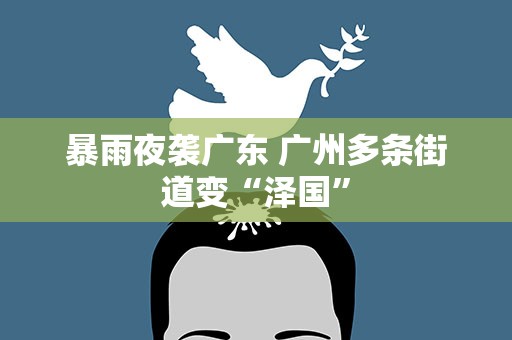 暴雨夜袭广东 广州多条街道变“泽国”