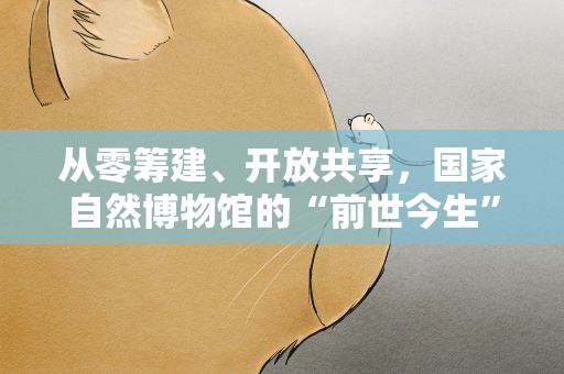 从零筹建、开放共享，国家自然博物馆的“前世今生”
