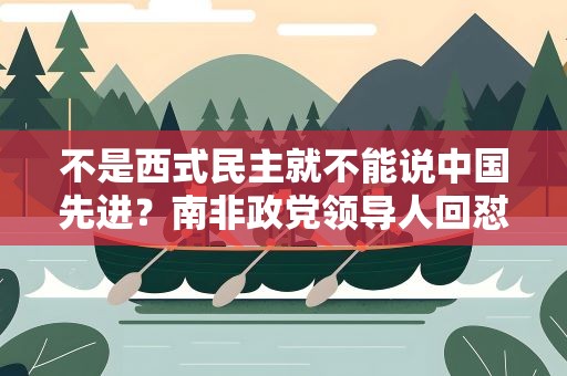 不是西式民主就不能说中国先进？南非政党领导人回怼BBC主持人