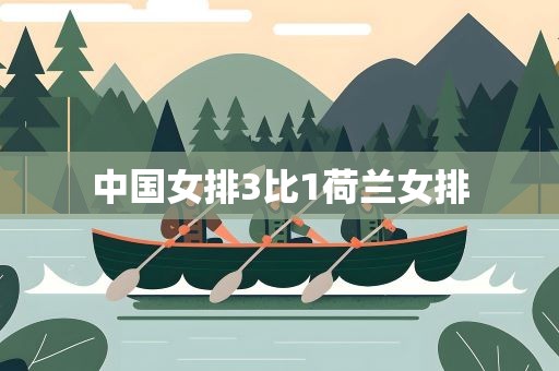 中国女排3比1荷兰女排
