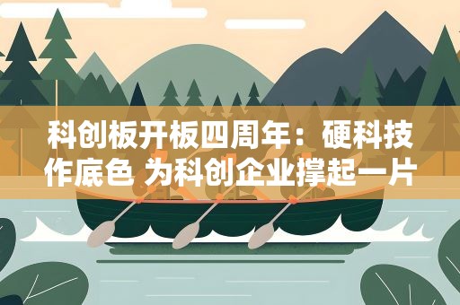 科创板开板四周年：硬科技作底色 为科创企业撑起一片天