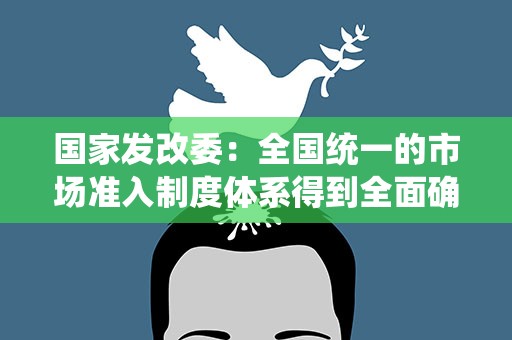 国家发改委：全国统一的市场准入制度体系得到全面确立