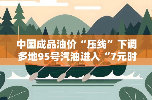 中国成品油价“压线”下调 多地95号汽油进入“7元时代”
