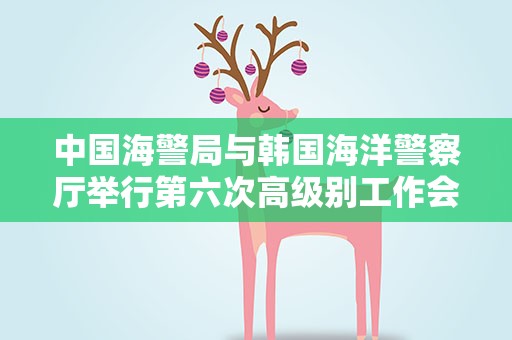 中国海警局与韩国海洋警察厅举行第六次高级别工作会晤