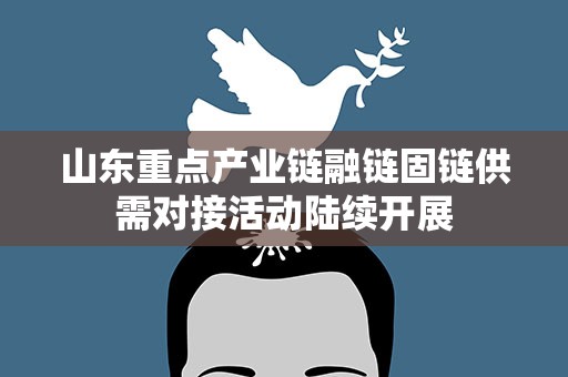 山东重点产业链融链固链供需对接活动陆续开展