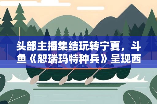 头部主播集结玩转宁夏，斗鱼《恕瑞玛特种兵》呈现西部之美