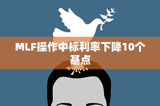 MLF操作中标利率下降10个基点
